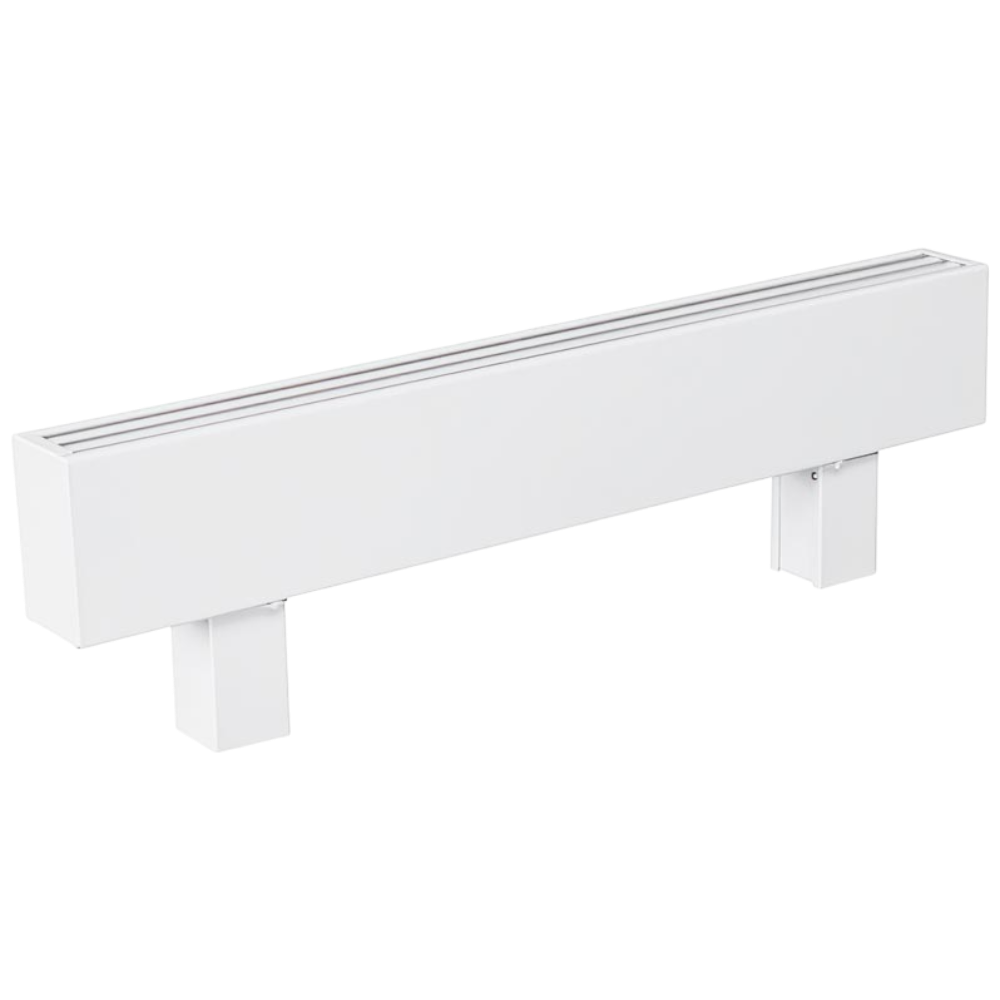 Конвектор напольный водяной, 80×130×1600, естественная конвекция, нижнее подключение Элегант Мини